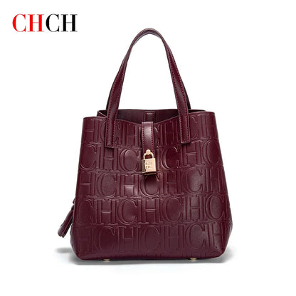 CHCH Women's Casual Tote Bag in PU Leather
