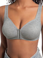 Women's Wire-Free Front Closure Full Coverage Bra