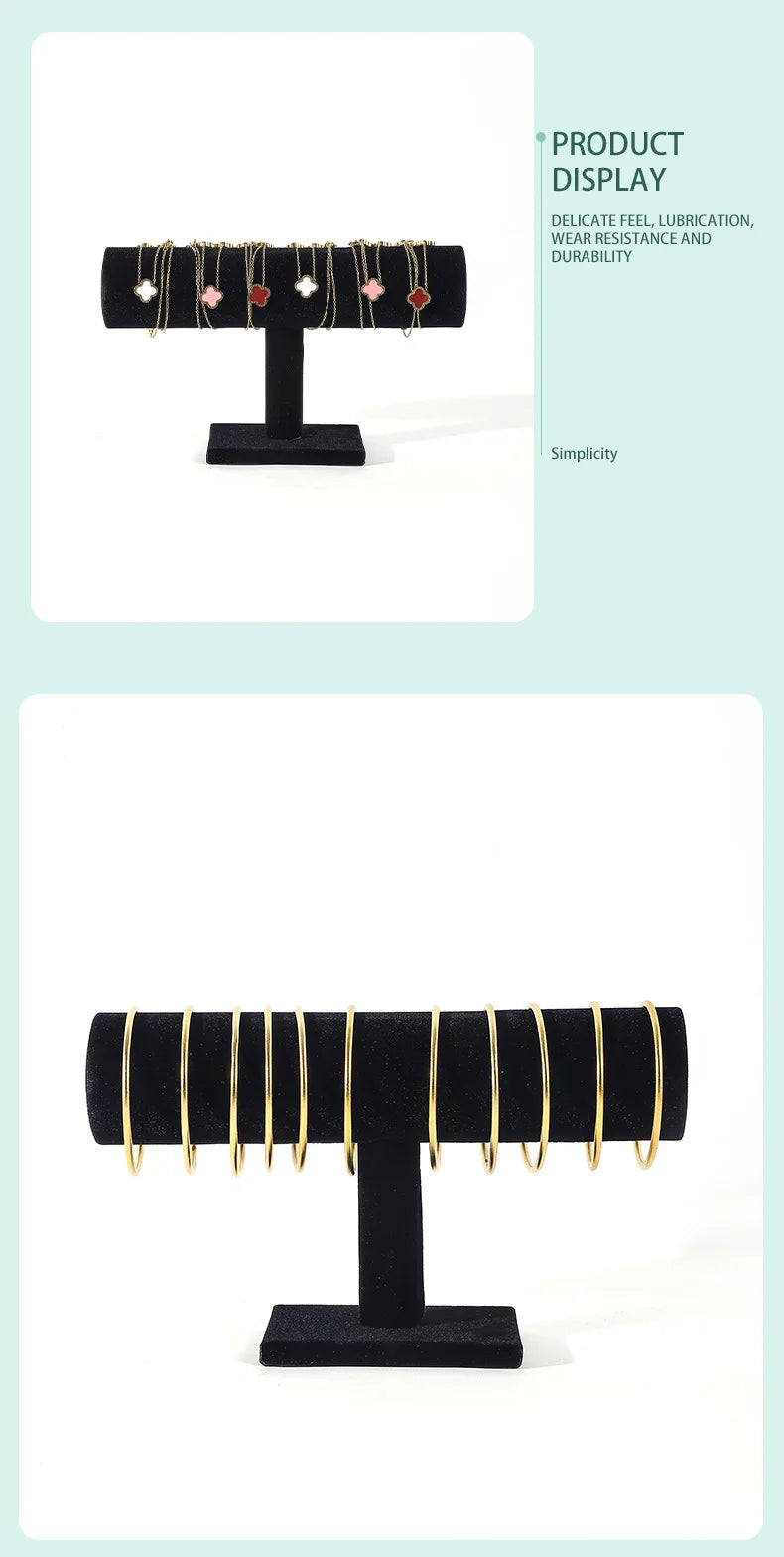 Flannel Single-layer Bracelet Rack Jewelry Display Rack