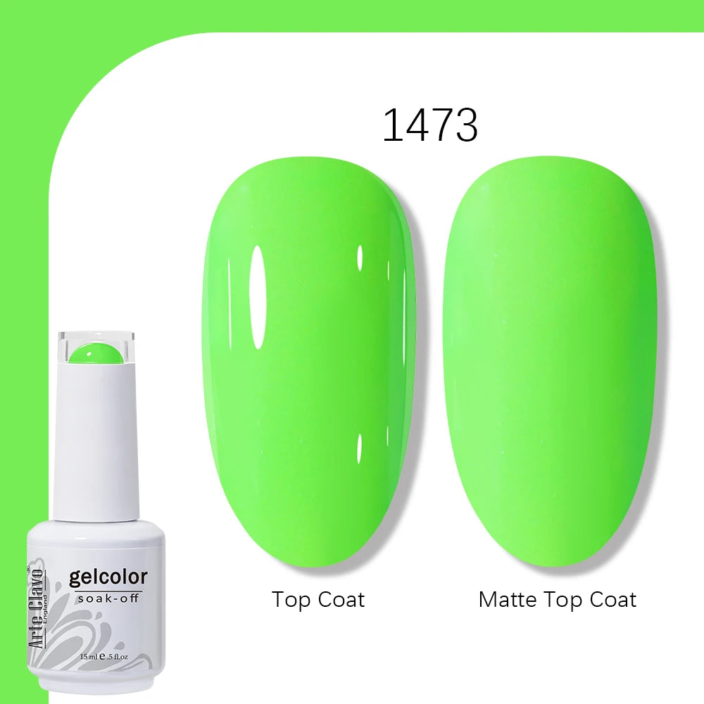 Arte Clavo 15ml UV Gel Nail Polish Summer Colors