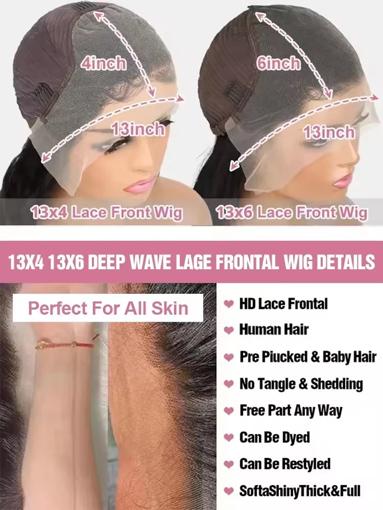 30 Inch Burmese Raw Curly Lace Front Human Hair Wig