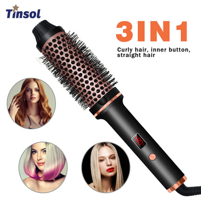 Tinsol 3-in-1 Ion Curling and Straightening Iron