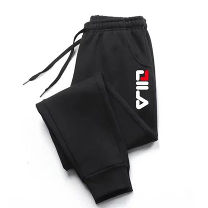 Men's Fleece Joggers with Drawstring for Casual Wear