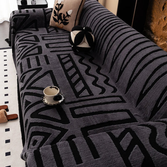 Bohemian Style Sofa Protector Blanket 100% Polyester