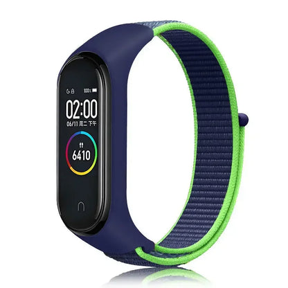 Nylon Adjustable Watchband for Xiaomi Mi Band 3 4 5 6 7