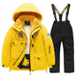 Winter Skiing Suit for Boys and Girls, Waterproof Polyester
