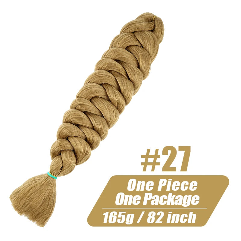 Kanekalon Jumbo Braiding Hair 82 Inch Kinky Straight