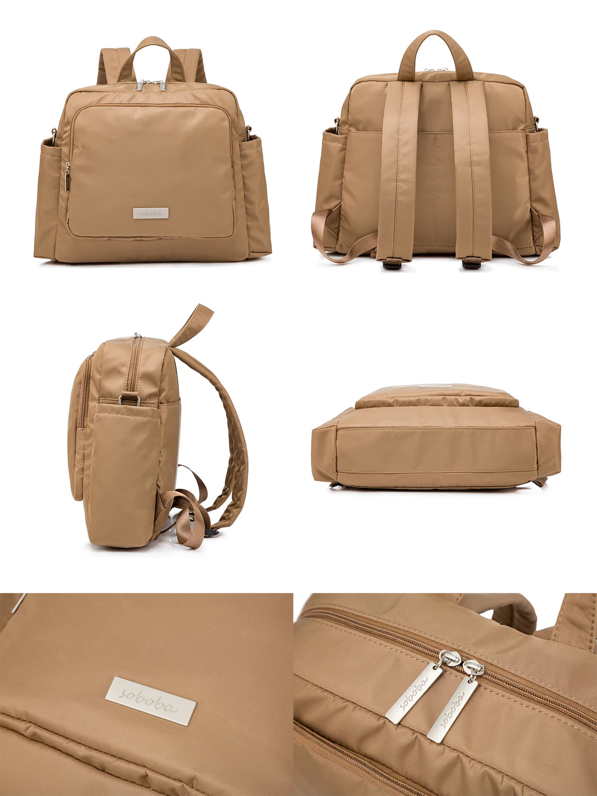 Soboba Waterproof Polyester Diaper Backpack for Babies