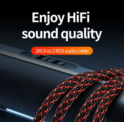 Hi-Fi Stereo RCA Audio Cable