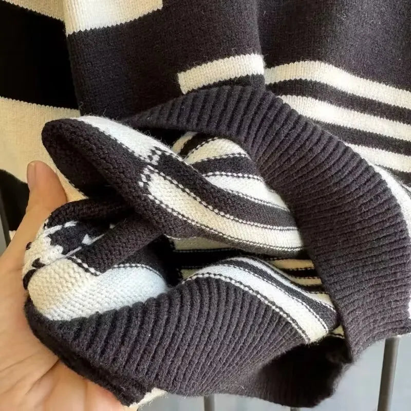 Boys Pullover Sweater Thick Knitwear Cotton Polyester