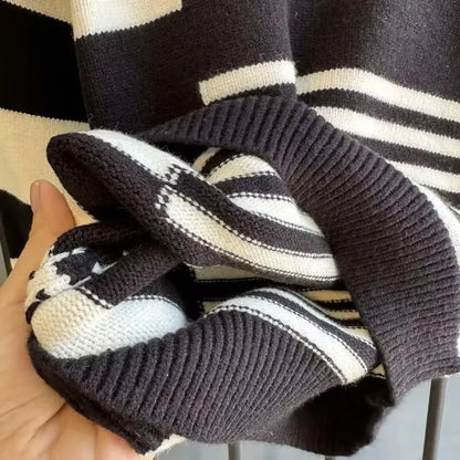 Boys Pullover Sweater Thick Knitwear Cotton Polyester