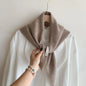 Wool Triangle Scarf for Women - Multi-functional Knitted Scarf