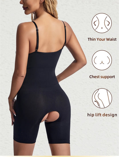 Women Seamless Compression Bodysuit Shapewear