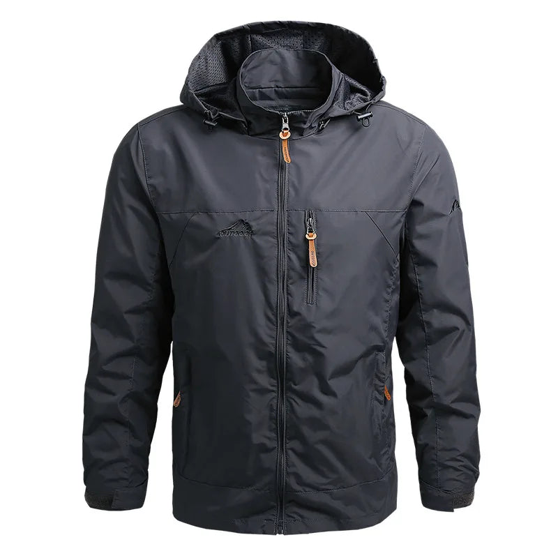 Men's Tactical Waterproof Windbreaker Jacket