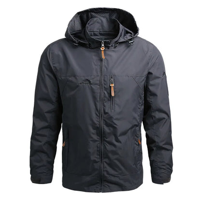 Men's Tactical Waterproof Windbreaker Jacket