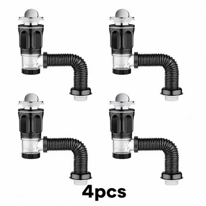 Kitchen Sink Drain Kit ABS and Stainless Steel