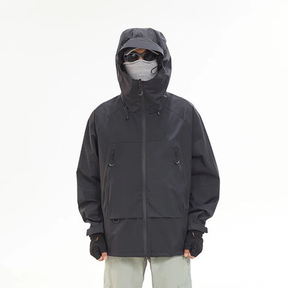 CHRLCK Waterproof Hiking Jacket Unisex Spring Autumn