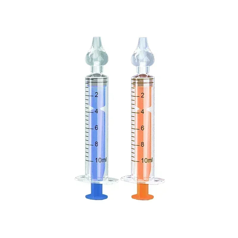 10ML Baby Nasal Aspirator Syringe Silicone Cleaner
