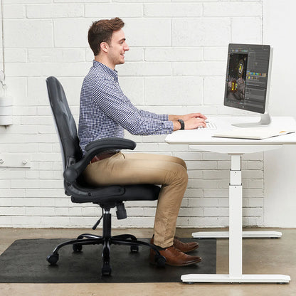 JHK Adjustable PU Leather Racing Desk Chair