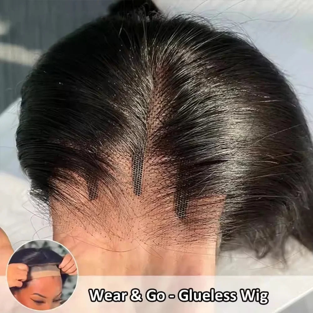 Bone Straight Lace Closure Wig Brazilian Human Hair 16-42 Inches