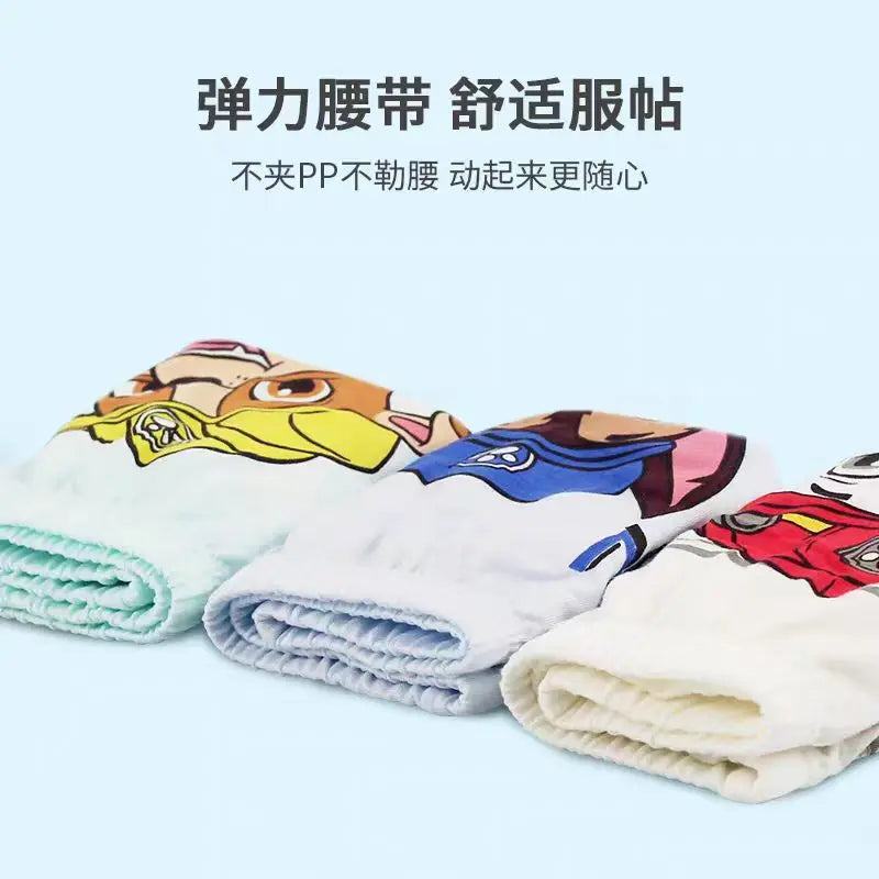 3PCS Cotton Paw Patrol Boys Underpants Set