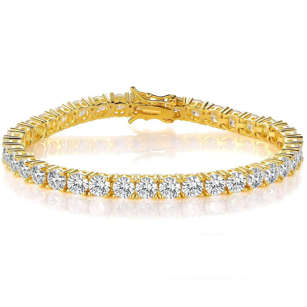 Moissanite Tennis Bracelet 925 Sterling Silver Unisex