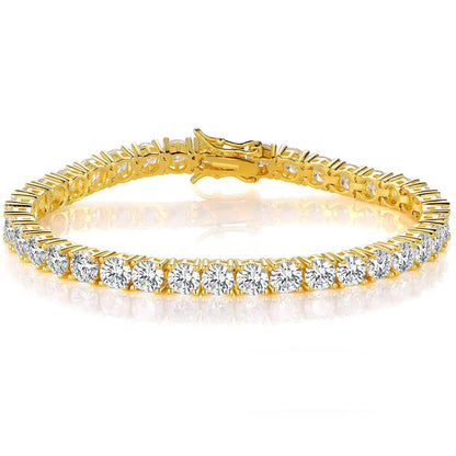 Moissanite Tennis Bracelet 925 Sterling Silver Unisex