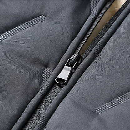 Men's Casual Lamb Fleece Zipper Jacket