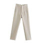 Koekop High Waist Pencil Trousers for Women