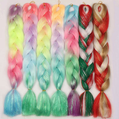 Synthetic Kanekalon Pre Stretched Curly Jumbo Braids