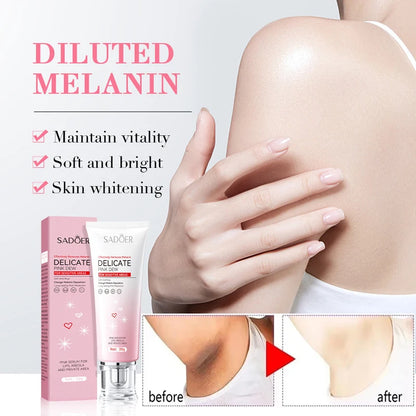 Body Whitening Cream for Arms, Thighs, and Underarms