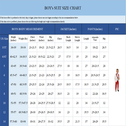 Luxury 4-Piece Suit Set for Boys, Slim Fit, Polyester