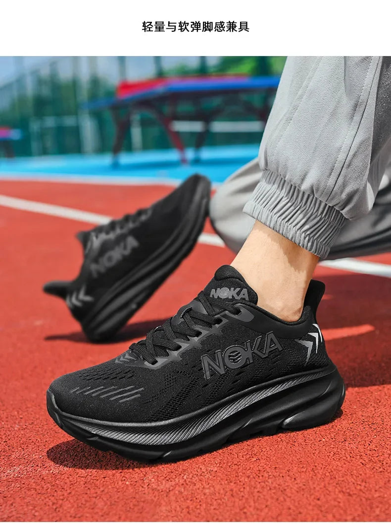 Men's Breathable Mesh Running Shoes for Outdoor Use