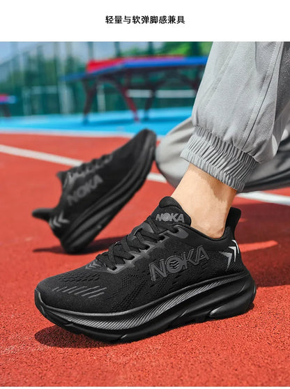 Men's Breathable Mesh Running Shoes for Outdoor Use