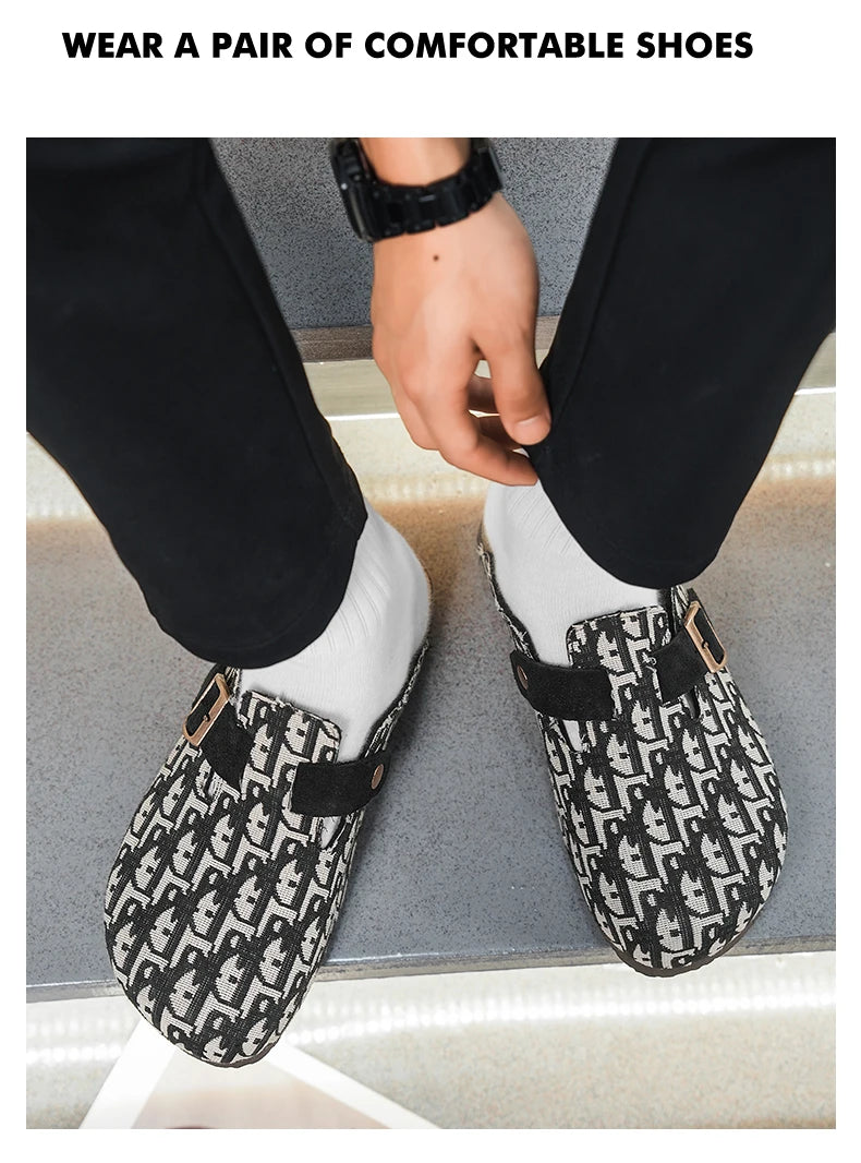 Comfortable Slip-On Slippers for Men