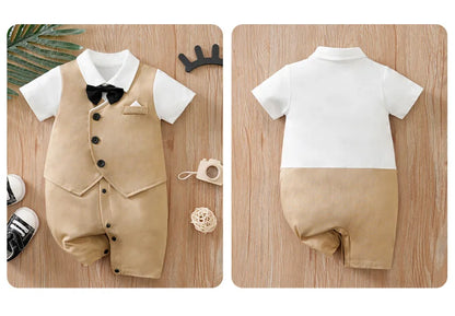 Cotton Baby Bodysuit Summer Short Sleeved Unisex