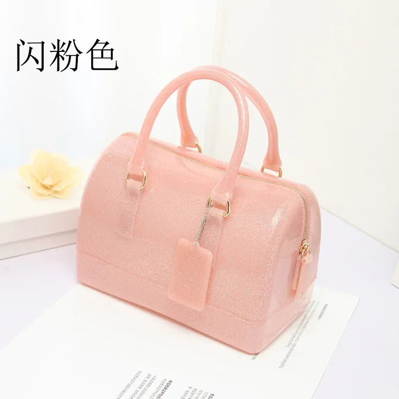 Jelly Bag Crossbody Pillow Bag in Macaron Colors