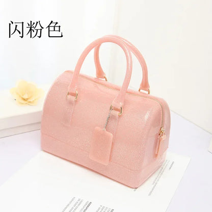 Jelly Bag Crossbody Pillow Bag in Macaron Colors