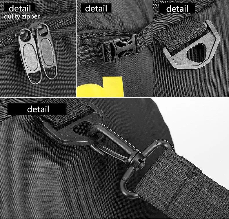 Waterproof Nylon Gym Bag for Fitness and Travel
