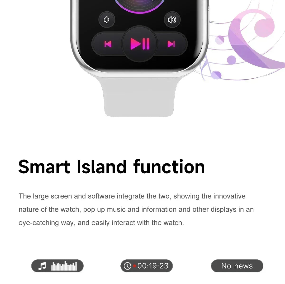 GPS Smart Watch with Heart Rate Monitor and Bluetooth Call