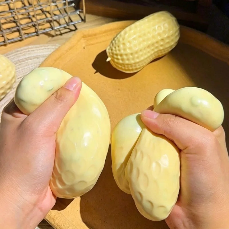 Peanut Crunchy Stress Ball Handmade Fidget Toy