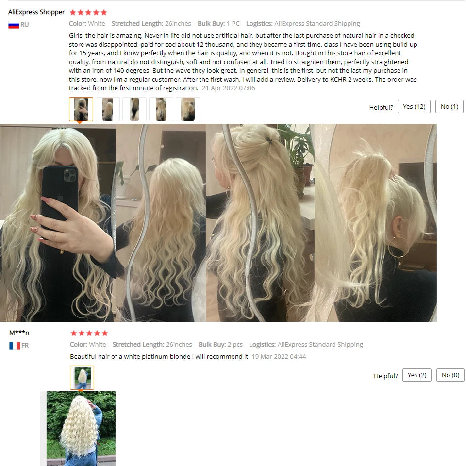 613 Piano Blonde Body Wave Hair Bundles Synthetic Extensions