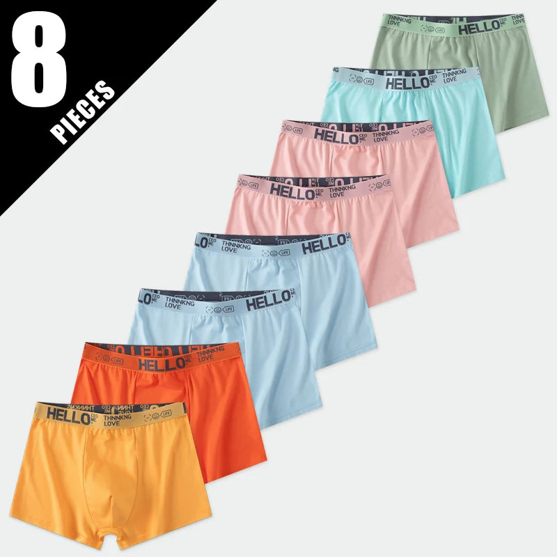 Men's Black Gold Printed Boxer Underwear 5/10 Pack