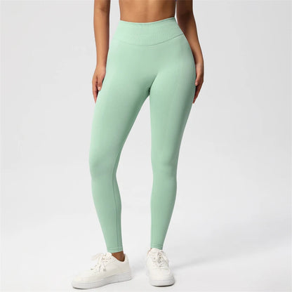 Women Seamless Bum Shaping Leggings Fitness Pants