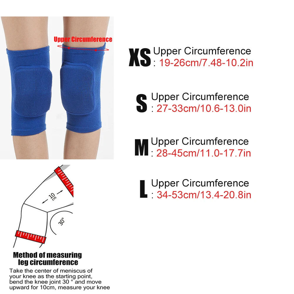 Soft Breathable Volleyball Knee Pads for Sports