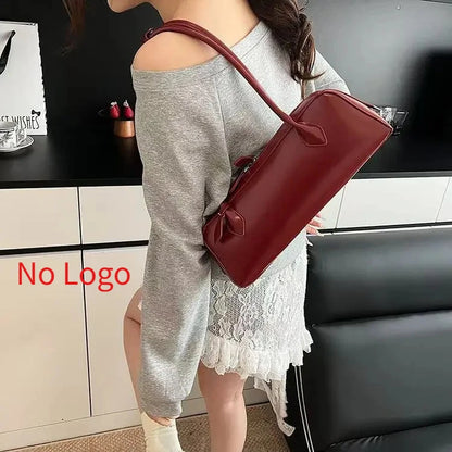 Vintage Cowhide Shoulder Bag for Women
