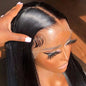 Brazilian Straight Human Hair Wig 13x4 Transparent Lace