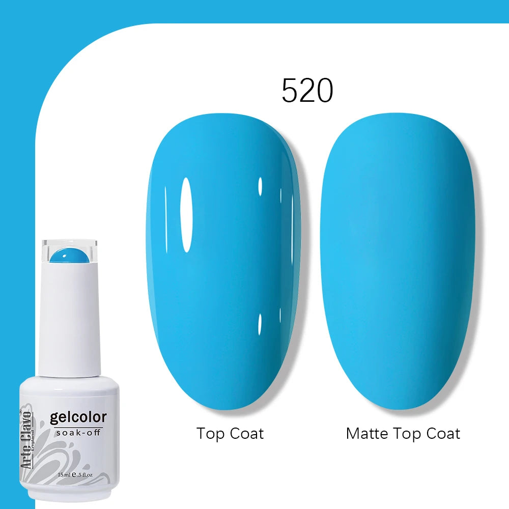 Arte Clavo 15ml UV Gel Nail Polish Summer Colors