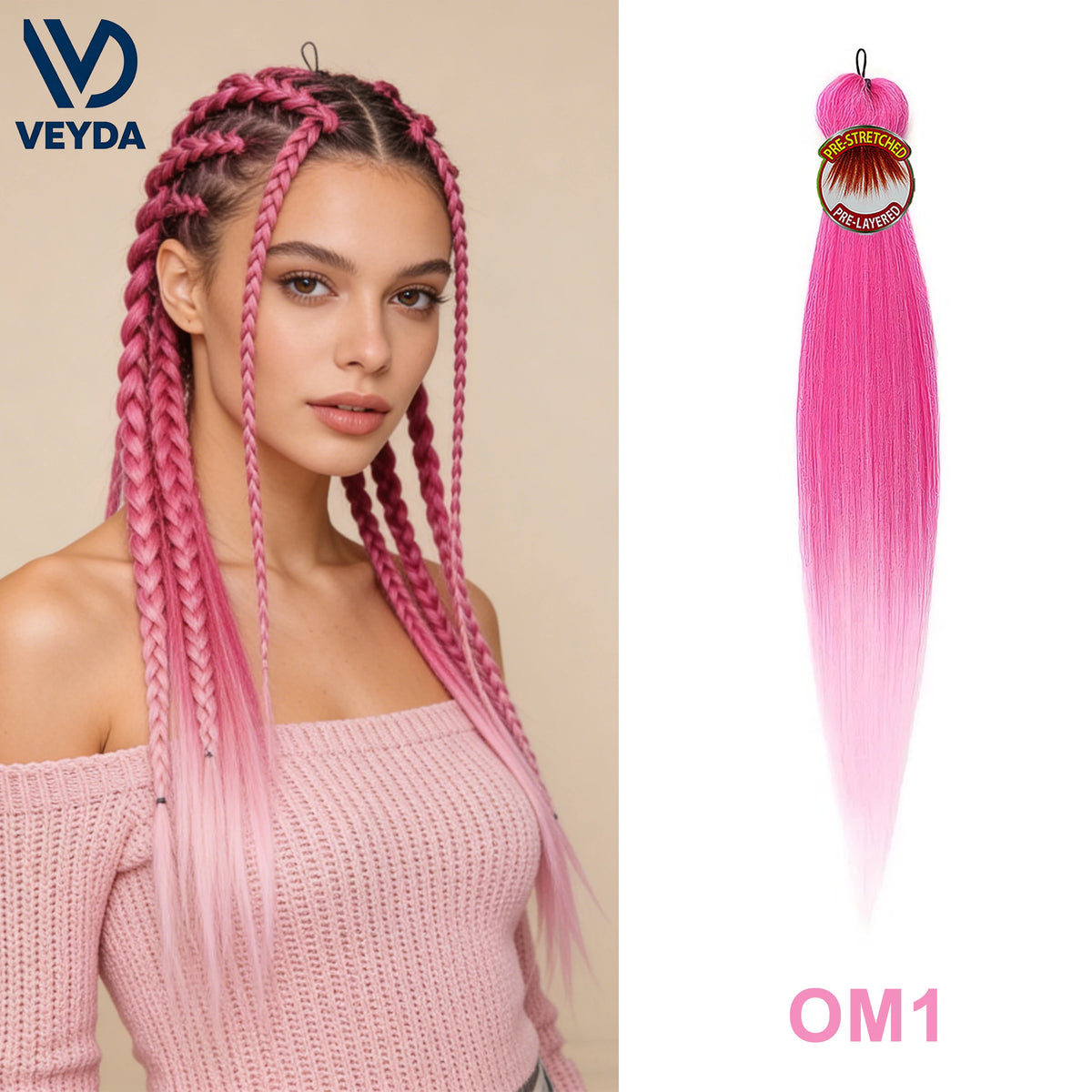 26 Inch Kanekalon Jumbo Box Crochet Hair Extensions