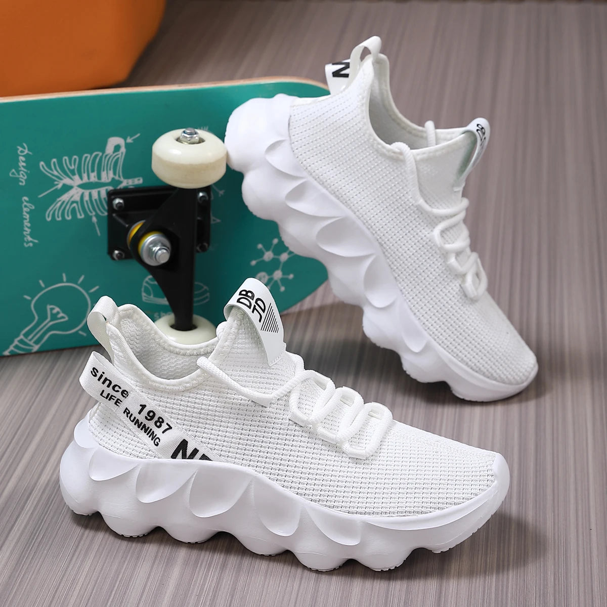 Men's Large Size Casual Hiking and Running Shoes